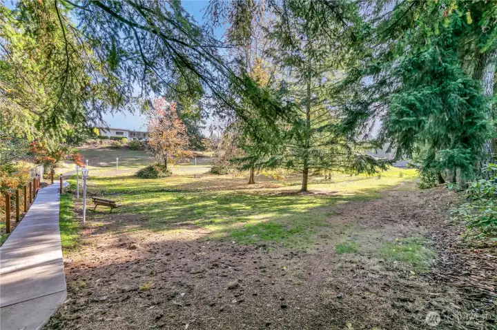 Nice community park right behind ~