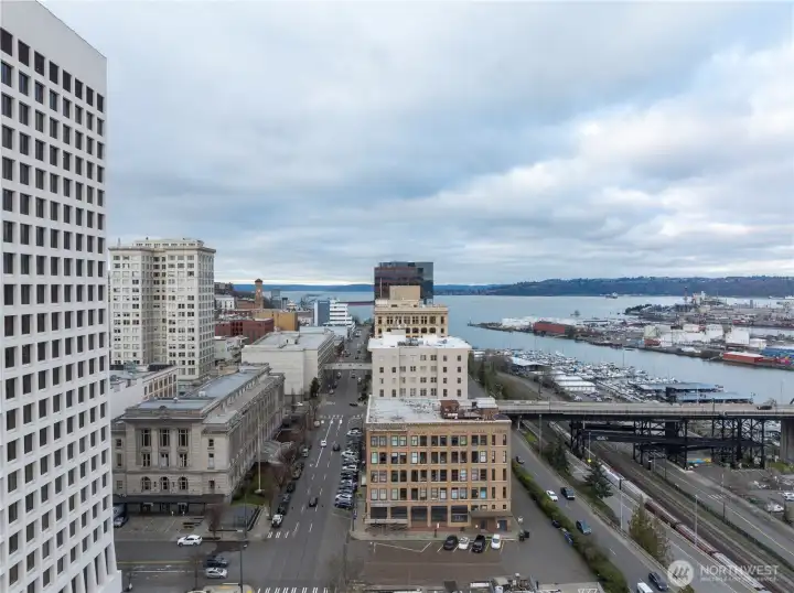 Welcome to the Tacoma water district.  This is your view everyday to enjoy.