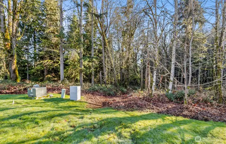 Utilities right here and ready!