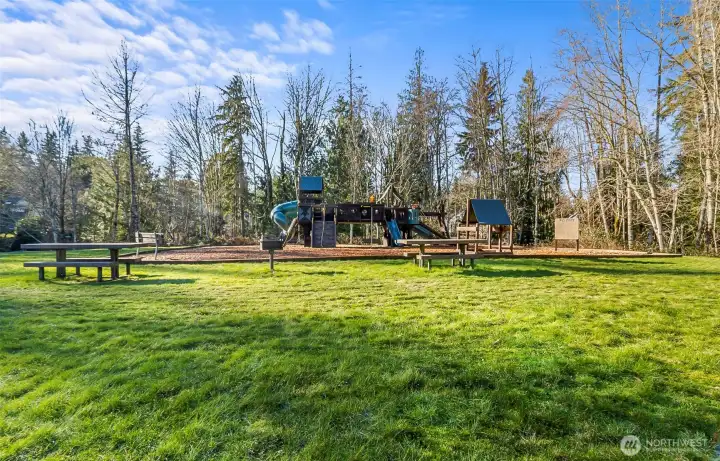Safe place for the kiddos, maintained play area