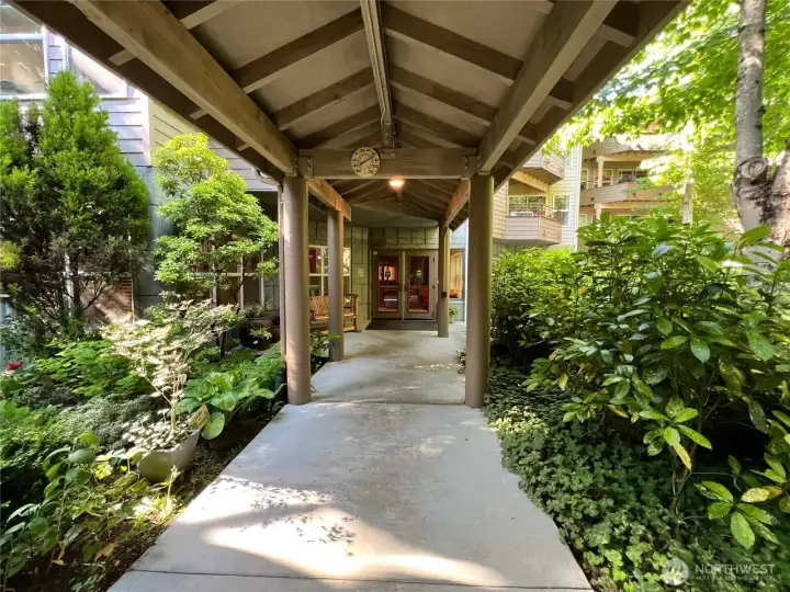 Entrance/Exit to West Building