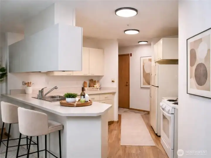 Kitchen Space (Virtually Staged)