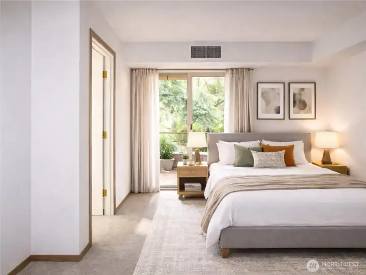 Bed/Guest Room (Virtually Staged)