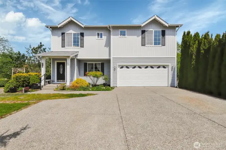 I'm fairly certain that this home has the longest driveway in the area. Plenty of parking for family and friends!