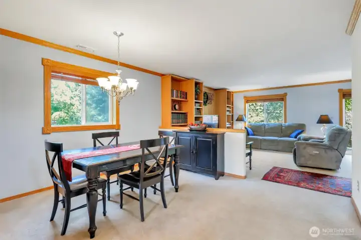 Dinner parties, holidays, game night - all take place here!