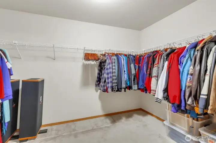 Not one but TWO separate primary closets