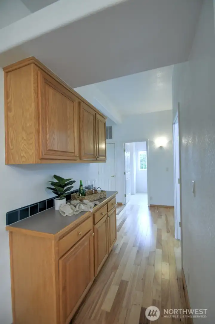 So much storage in this home - more built in cabinets!