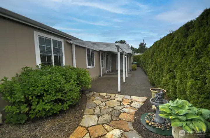 Courtyard area