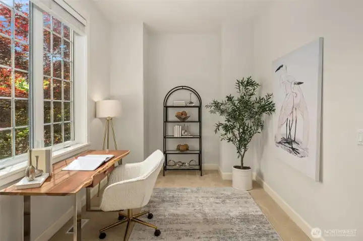 Office off the foyer