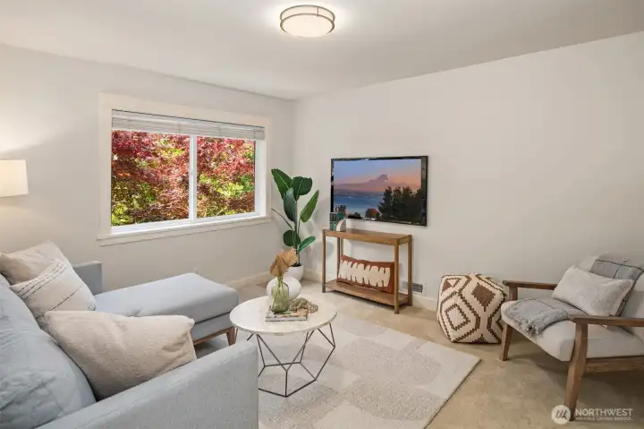 Bonus room on second level