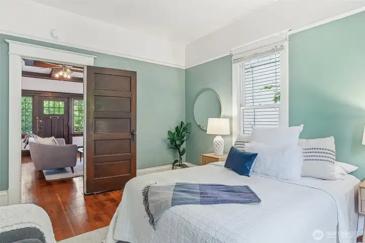 Bedroom off living area