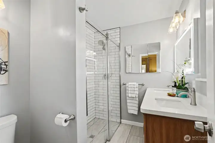 Beautifully Updated Primary Bathroom