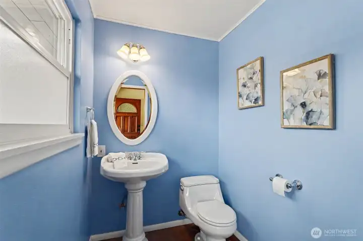 Powder Room on Main Level