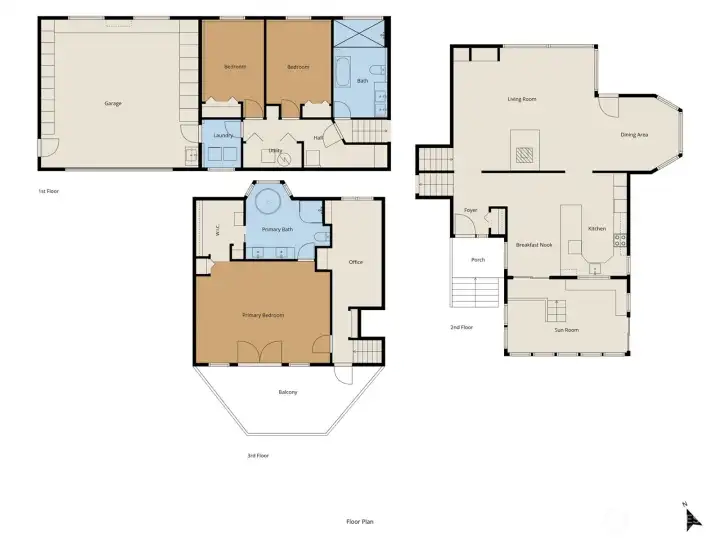 Floor Plan Split Levels Floor Plan Split Levels