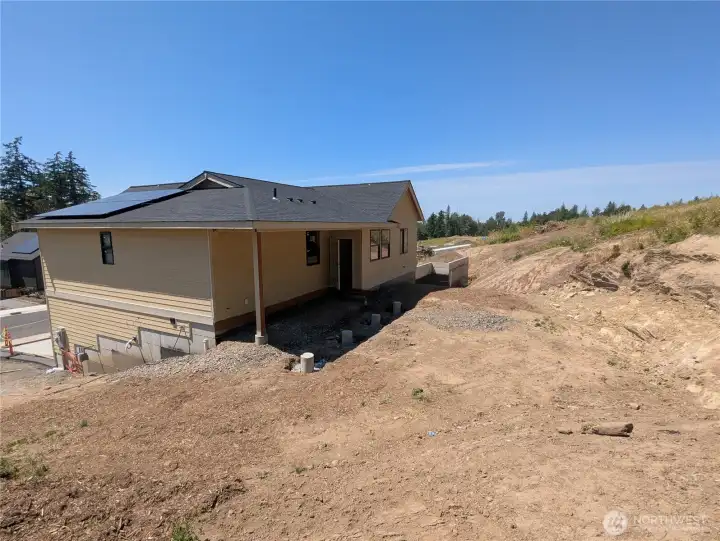 Back of home