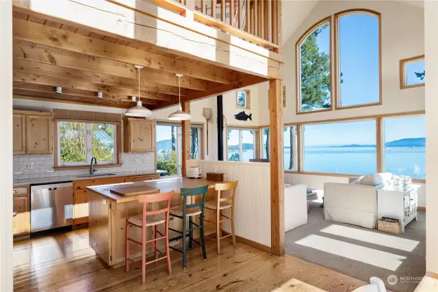 Step inside to see enjoy this clean, crisp space maximizing views from all windows.