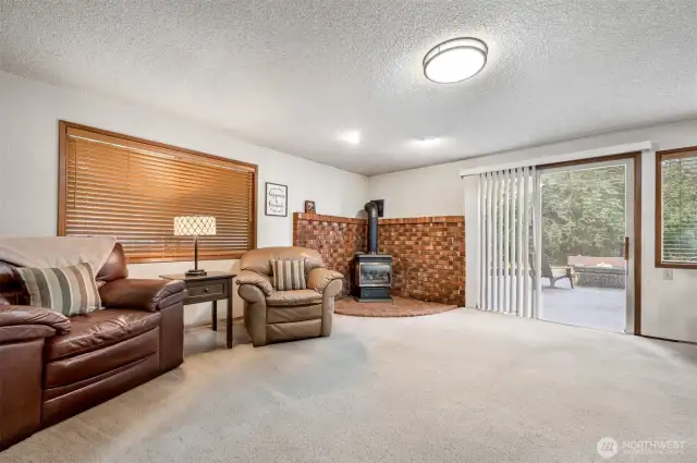 Lower level family room