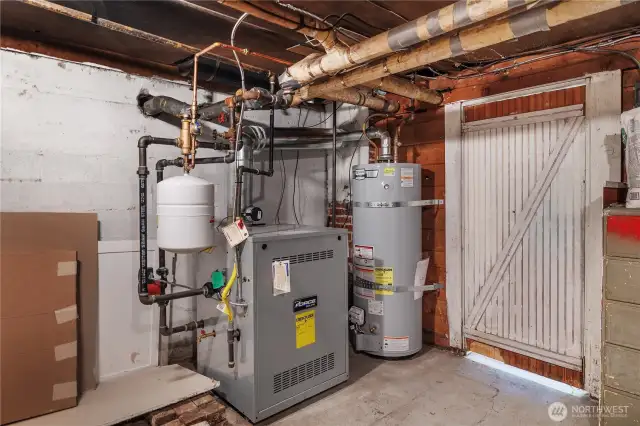 New boiler system and hot water heater