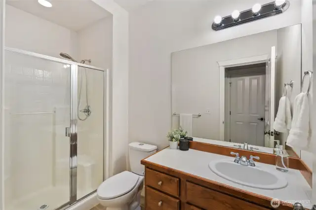 Main level ensuite bathroom.