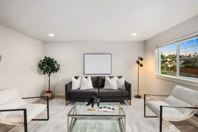 Upper level bonus room.  Perfect for media room, game room, workout area, office space and so much more!