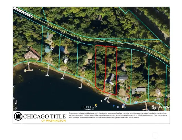 LAKESIDE, on a double lot with 2 water rights.