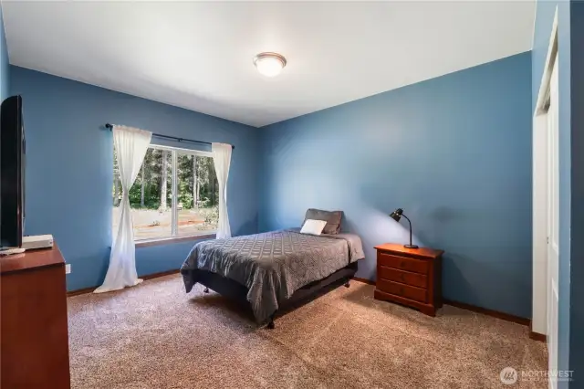 Bedroom #4. Upgraded 9ft ceilings throughout make every room feel spacious!
