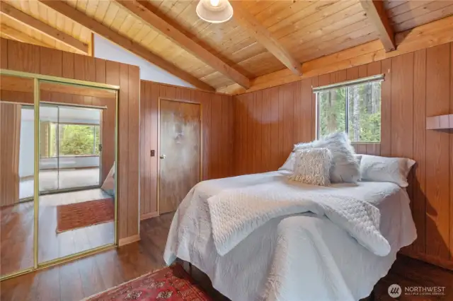 Primary Bedroom - warm and cozy.