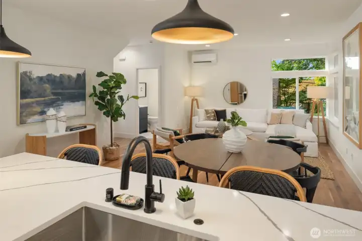 Photo from staged unit. Same floor plan.