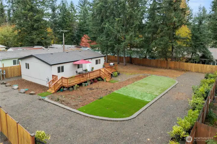 Expansive 10,000+ sq. ft. lot