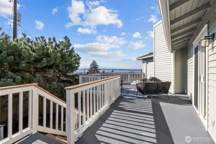 Patio for entertain your friend