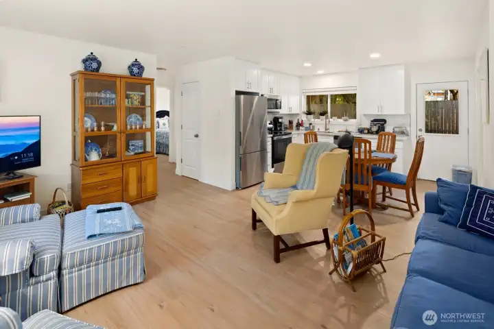 UNIT A - family room