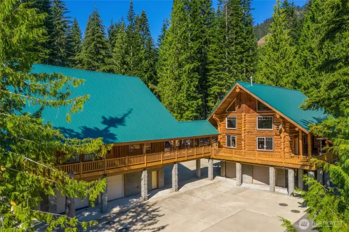 A cabin in the trees — where tranquility meets timeless craftsmanship.