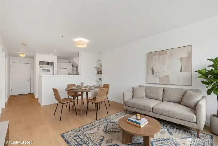 The entire home just had new vinyl floors added- no need to go through construction or board approval - all done!