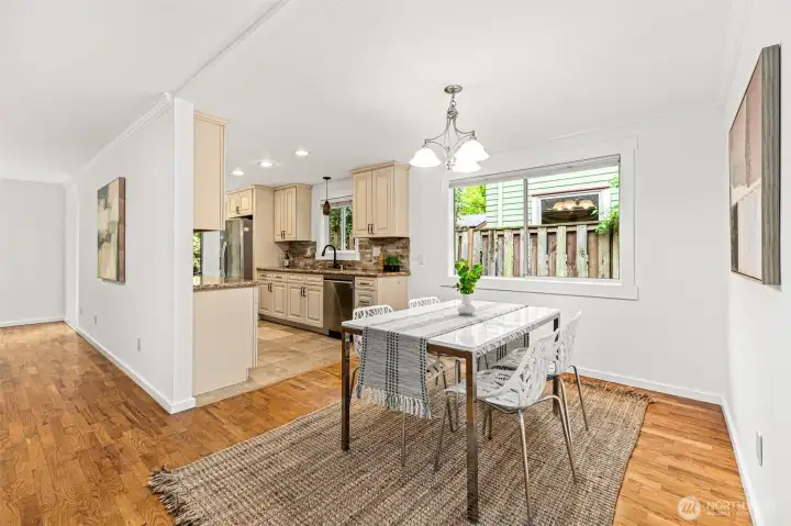 Engaging floor plan.