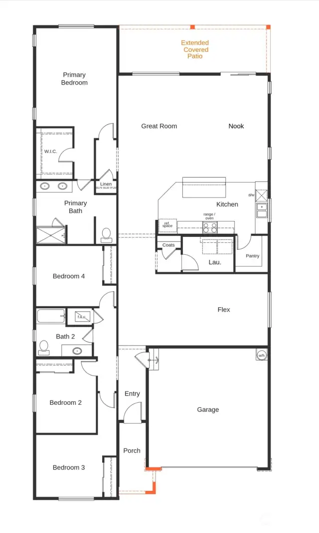 Layout of the 2410B.