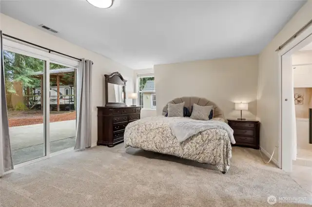 Primary Bedroom with exterior access