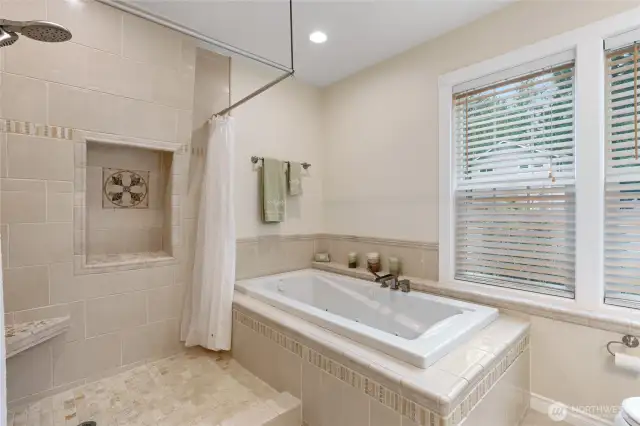 Beautifully Remodeled 5 Piece Bath