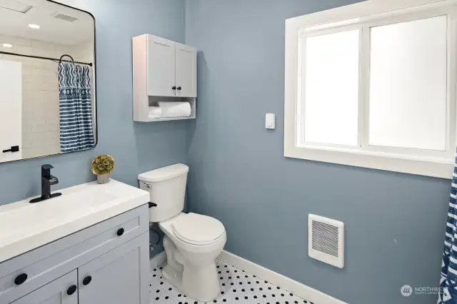 Upstairs bathroom