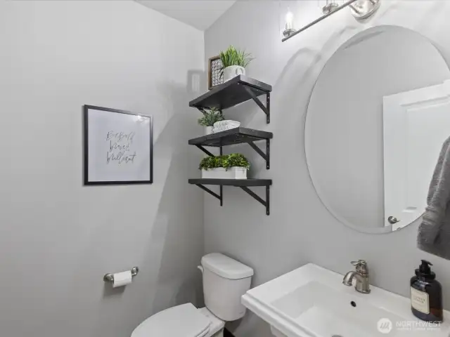 Main floor bathroom.