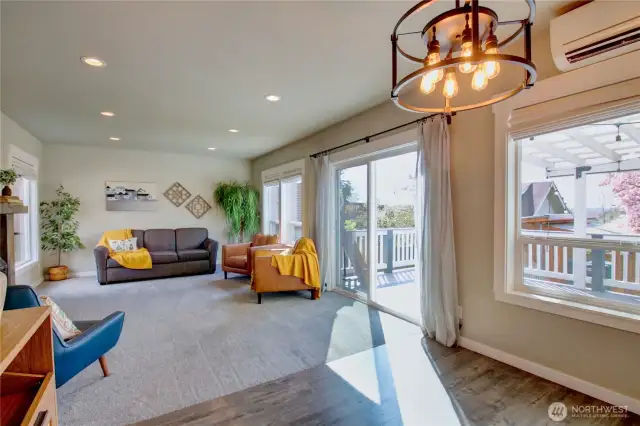 Sun filled living space