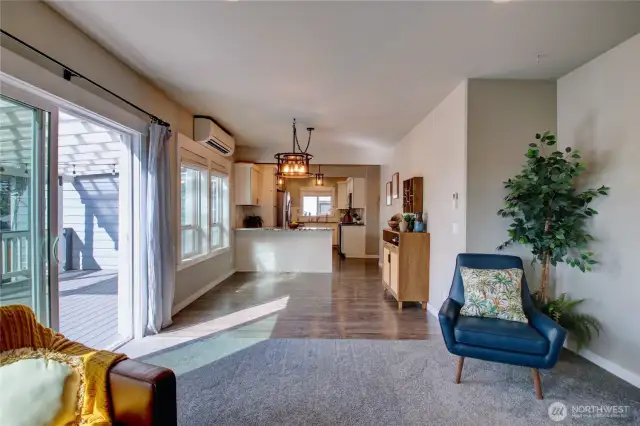 Open floor plan