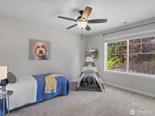 Second bedroom on upper floor.