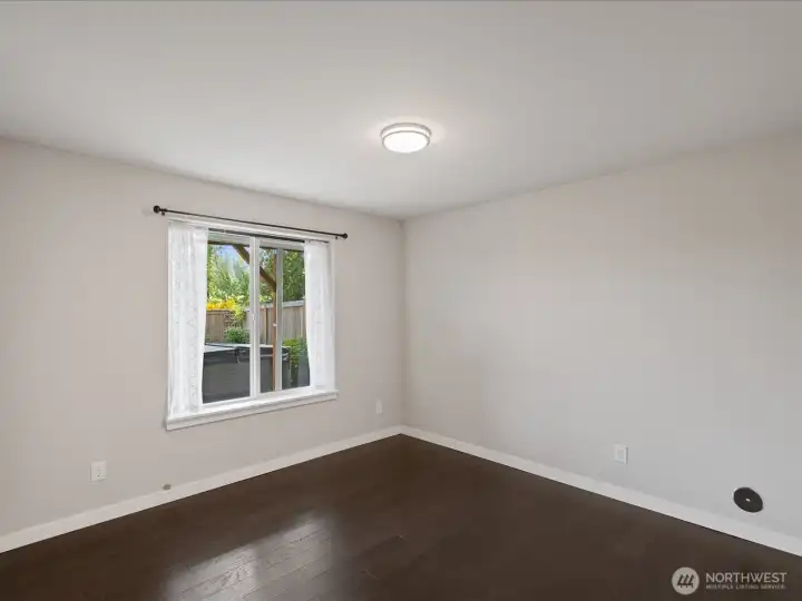 Bedroom in lower level.