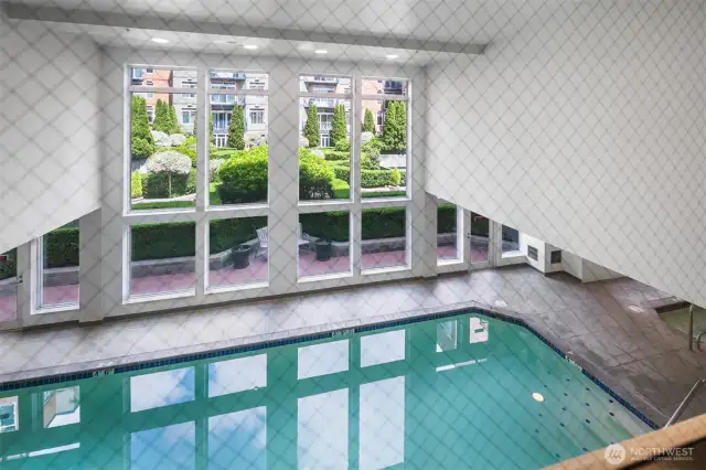 Nice view of Pool welcomes you to unit Fourth Floor!
