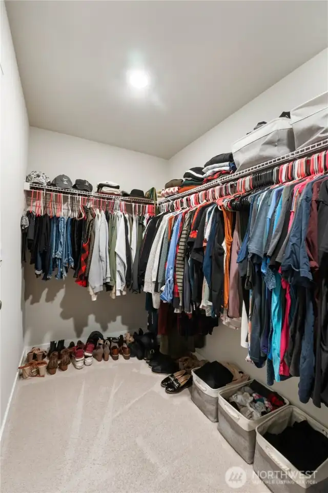 Primary Walk in Closet