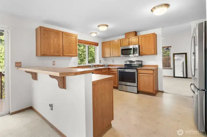 Views of the lake from almost every room