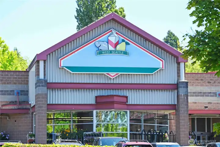 A great local grocery store, and only two blocks away.