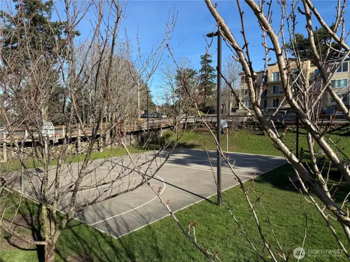 Sunken Park next door