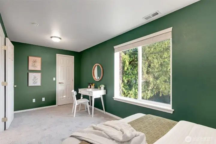 2/3 bedrooms on the top floor.