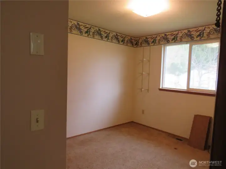 second bedroom a little larger